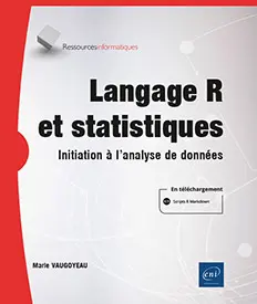 Livre ENI Editions - Langage R et Statistiques