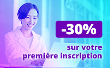 -30% sur votre première inscription